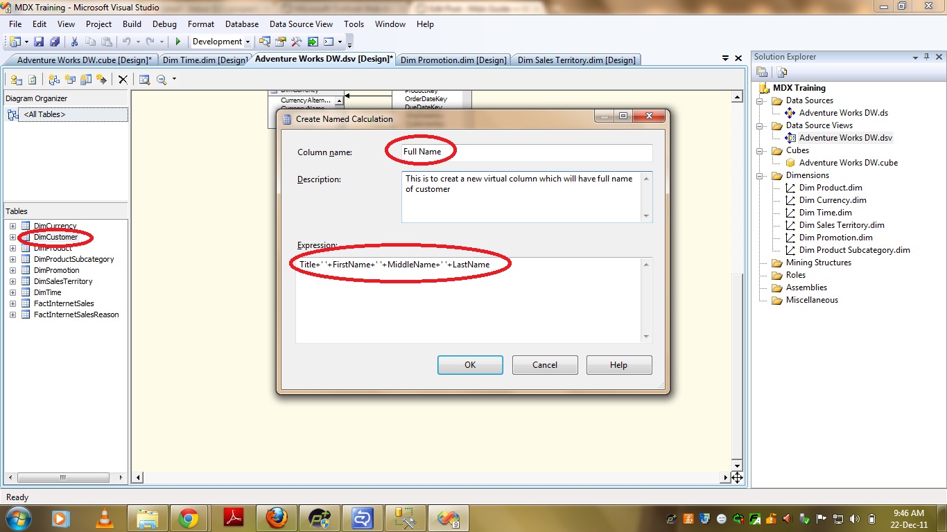 SSAS and MDX Training