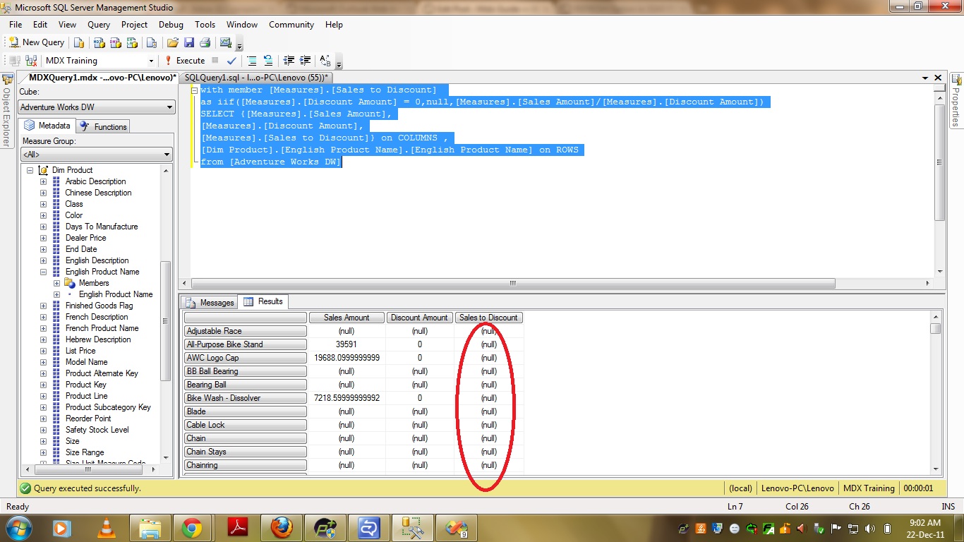 SSAS and MDX Training Part 5