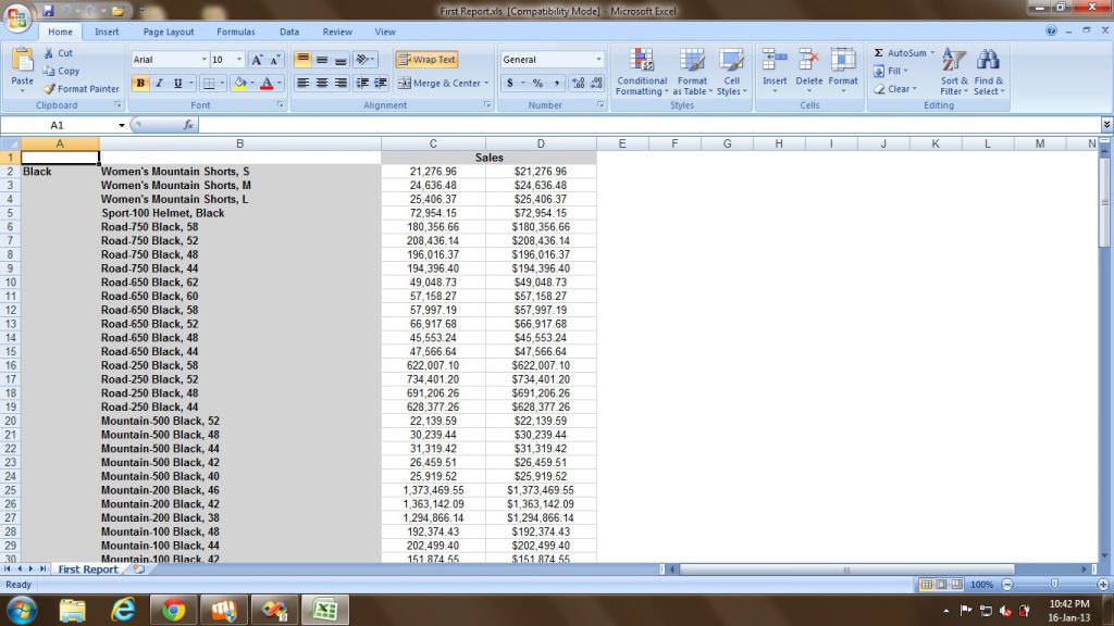 Exporting a SSRS report to multiple Excel tabs Msbi Guide